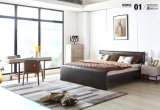 Australia Design Soft Bedroom Queen Bed with Leather