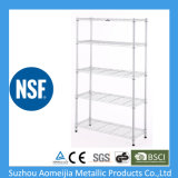 Storage Rack Unit Shelves Metal Closet Stainless Steel Shelf