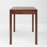 Fsc Cert American Walnut 2drawer Desk Wooden Writing Table Bedroom Furniture