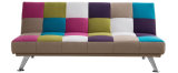 Colorful Design Living Room Furniture Folded Fabric Sofa Bed