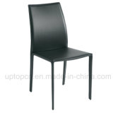 Stacking High Quality Green Leather Cafe Restaurant Chair (SP-LC228)