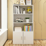 Simple Wooden Bookcase with Doors