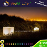 Waterproof LED Cube Glowing Outdoor Chair