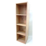 Display Wood Corner Unit Wall Book Shelf
