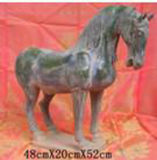 Chinese Antique Porcelain Horse Status