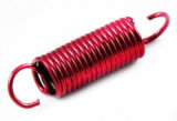 Red Coil Extension Spring with Hook