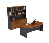 Customizable Office Table Eco-Friendly Wooden L Shaped Office Desk