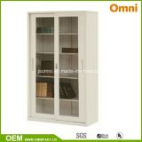 Glass Sliding Doors Office Vertical Storage Cabinet (OMNI-XT-06)