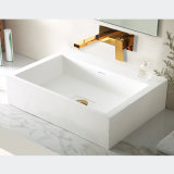 A09 Countertop Artificial Stone Basin Top-Mounted Solid Surface Sink