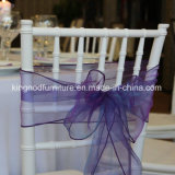 Stacking Plastic Resin Hotel Restaurant Wedding Banquet Chiavari Chair with Cushion
