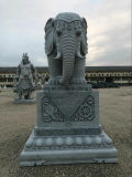 Natural Granite and Marble Carving Large Elephant Statue for Customized