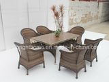 2015 New Design Dining Set Wicker Furniture/Outdoor Leisure Furniture (BP-3033)