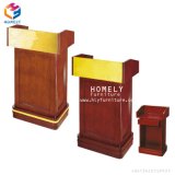 Homely Furniture Classic Wooden Rostrum for Hotel Lobby and Restaurant