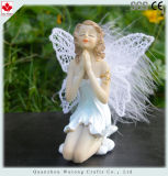 Pray Figurine Fairy Garden Ornaments Flower Pot Decoration