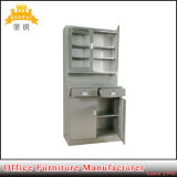 Stainless Steel Glass Door Hospital Cupboard Metal Medicine Storage Cabinet