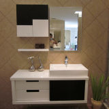 Oppein Modern PVC Bathroom Vanity Cabinet