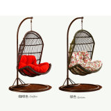 Outdoor Furniture Patio Swing Wicker / Rattan Swing /Outdoor Rattan Adult Hanging Egg Swing Chair D013