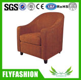 High Quality Durable Fabric Red Office Sofa (OF-54)