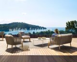 2018 Walden Outdoor Furniture/Rope Weaving Furniture/ Wood Lounge Sofa