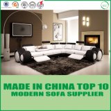 Modular Functional L Shape Living Room Leather Sofa