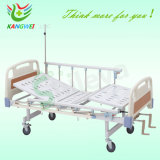 Medical Bed Detachable ABS Two Crank Manual Hospital Bed