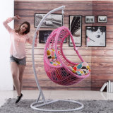 Rattan Shaped Swing Chair Wicker Hanging Single Seat Swing Chair Hanging Basket (D014A)