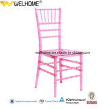 Pink Color Resin (PC material) Chiavari Chair for Wedding/Party/Event