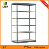 6 Layer Steel Storage Rack, Boltless Rivet Slotted Angle Shelves