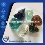 Colored Clear Glass Stones Made in China