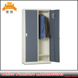 Fas-025 Cheap Wholesale Double Door Steel Closet Metal Locker Clothes Cabinet