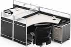 Modern Style Premium Staff Partition Workstations Office Desk (PS-AWK-013)
