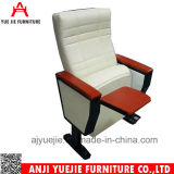 White PU Leather Morden Auditorium Chairs with Pad Yj1606W