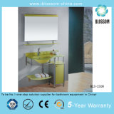 Oval Lass Basin/Glass Washing Basin with Mirror (BLS-2108)
