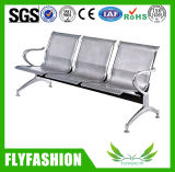 Steel Material 3-Searters Waiting Chair on Sale (OF-49)