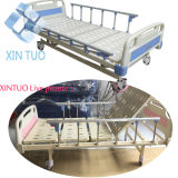 Adjustable Hospital Beds Medical Equipment Furniture 3 Crank Manual