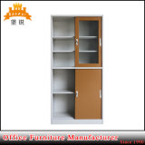 Durable Sliding Kd Glass Door Storage Metal Cabinet