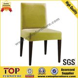 Wood Imitated Wrap Cloth Metal Hotel Chair