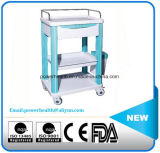 Hospital Equipment ABS Nursing Clinical Trolley