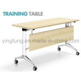 School Metal Folding Table with Wooden Top (YF-T001)