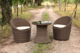 Manufacturer Rattan Sectional Lounge Round Sofa Garden Outdoor Furniture