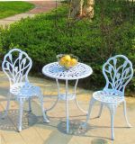 3 Pieces All Weather Outdoor Patio Cast Aluminum Garden Sets Furniture
