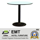 Simple Design Restaurant Rounded Dining Table (EMT-R32)
