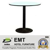 Simple Design Restaurant Rounded Dining Table (EMT-R32)