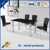 Modern Room Furniture Cheap Tempered Glass Dining Table