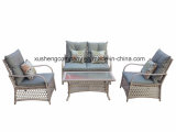 Outdoor Leisure Wicker Rattan Chair Sets / Rattan Sofa Sets