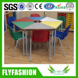 Primary School Furniture Study Table Chair Trapezoid Table (SF-41C2)