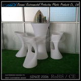 Rotational Molding Plastic Furniture LED Bar Chair