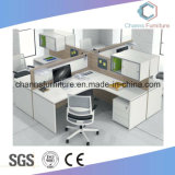 Office Cubicle Wooden Computer Table with Cabinet CAS-W1816