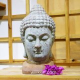 Customized Garden Decoration Sculpture Antique Imitation Crafts Buddha Head