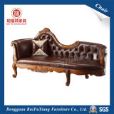 Leather Chaise Lounge Chair (O213)